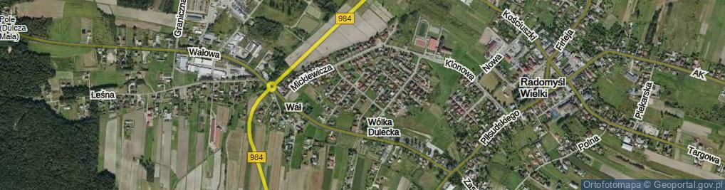 Zdjęcie satelitarne Chopina Fryderyka ul.